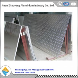 aluminum price for five bar  5052 5754 tread plate aluminum sheet
